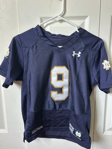 Blue Small Boys Under Armour Jersey (Used)