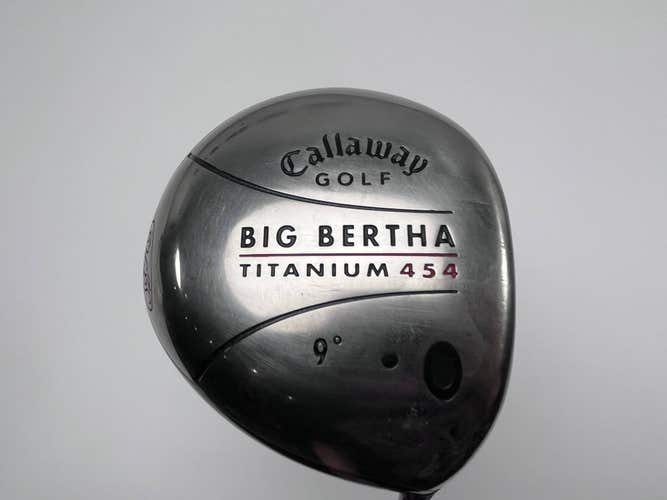 Callaway Big Bertha Titanium 454 Driver 9* RCH 65w Firm Graphite Mens RH