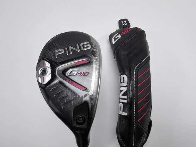 Ping G410 4 Hybrid 22* Alta CB 70g Stiff Graphite Mens RH HC Oversize Grip