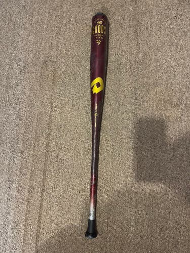 2020 DeMarini The Goods One Piece Alloy BBCOR Certified Bat (-3) 31 oz 34" (Used)