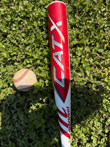 2023 Marucci CAT X Composite BBCOR Certified Bat (-3) 30 oz 33" (Used)