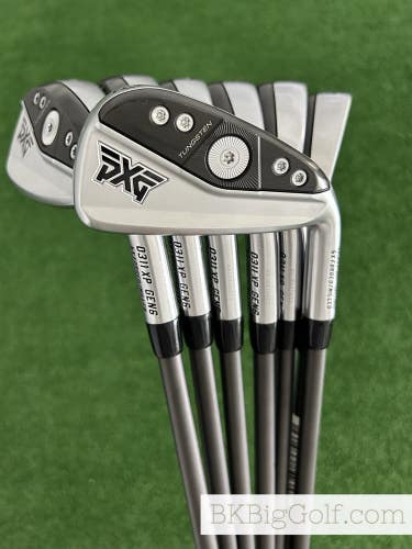 PXG 0311 XP GEN6 Forged Iron Set 5-G / SteelFiber i70 Regular Graphite +1/2
