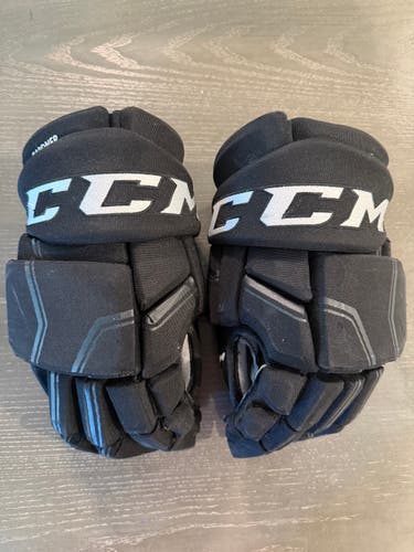 CCM HGQL Pro Stock Hockey Gloves 15” Stars (Used) 1357