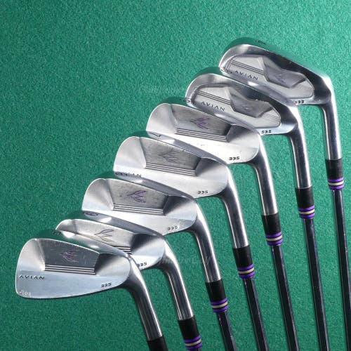 Avian 335 / 535 Forged 4-PW Iron Set Oban CT-125 Steel Stiff
