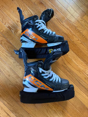 Orange 2023 CCM JetSpeed FT6 Pro Hockey Skates Regular Width 7.5 (Used)