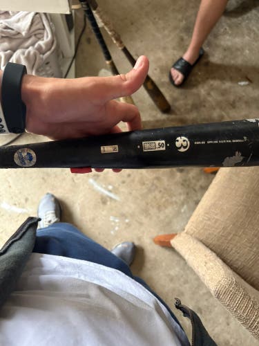 2022 DeMarini The Goods One Piece Alloy BBCOR Certified Bat (-3) 30 oz 33" (Used)