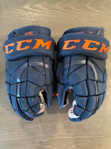 CCM HG12 Pro Stock Hockey Gloves 14” Condors 1313