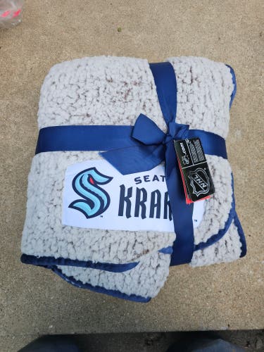 NHL Blanket!!.. Seattle Kraken!!!.. (New)