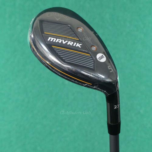 NEW Callaway Mavrik 23 Hybrid 5 Iron Catalyst 55 5.0 Graphite Seniors w/ HC