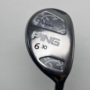 Ping Serene 6 Hybrid 30* Black Dot ULT210 Ladies Graphite Womens RH