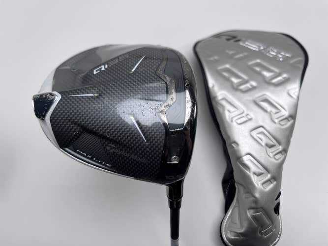 TaylorMade Qi35 Max Lite Driver 10.5* Fujikura Air Speeder 50g Senior RH HC