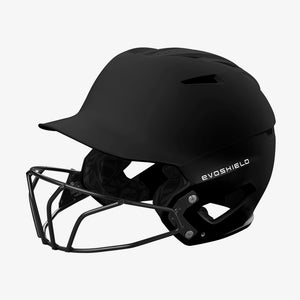 EvoShield XVT 2.0 Matte Black XS Batting Helmet with Facemask (NEW)