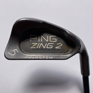 Ping Zing 2 Single 5 Iron White Dot 3* Up Karsten 101 Regular RH -2''