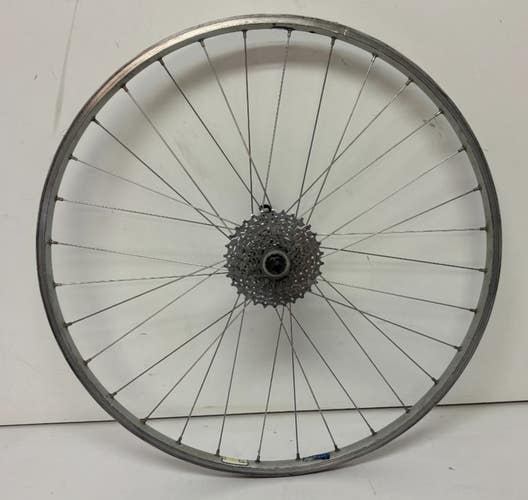 Trek Matrix Voodoo 8-Speed 32-Spoke Aluminum 26" QR Rear Wheel Deore LX M565 Hub