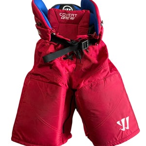 Warrior Covert QRE20 PRO Pro Stock Hockey Pants Medium Red (Used) 8134