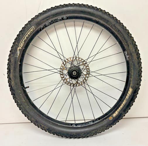 WTB Laserdisc DH 32-Spoke Black Aluminum 26" QR Mtn Bike Rear Wheel SCOTT Tire