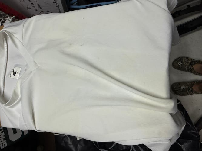 White XXL Adult Unisex Jersey (Used)