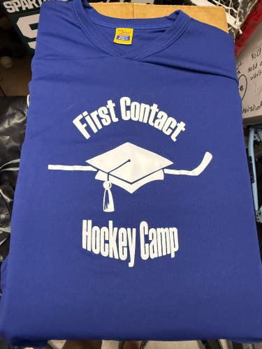 Blue Goalie Cut Adult Unisex Jersey (Used)