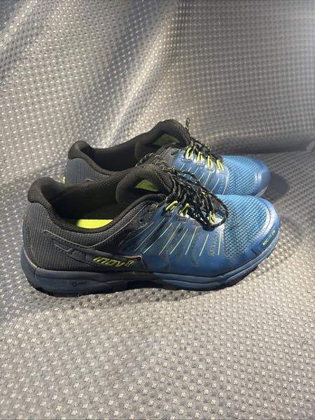 INOV 8 Men's Roclite G 275 Trail Athletic Sneaker Blue/Navy/Lime