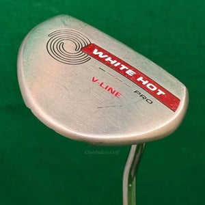Odyssey! White Hot Pro V-Line 35" Double-Bend Mallet Putter Golf Club