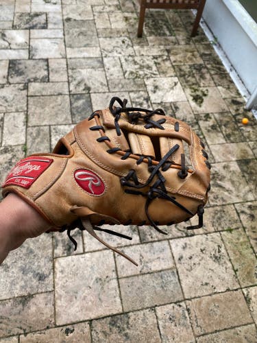 Rawlings Heart of the Hide RH First Base Baseball Glove 13" (Used)