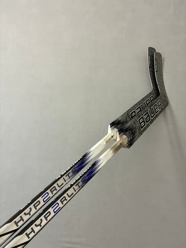 *2 Pack* of Used 26" Paddle P31 Senior Bauer Vapor Hyperlite 2 Pro Stock Goalie Sticks