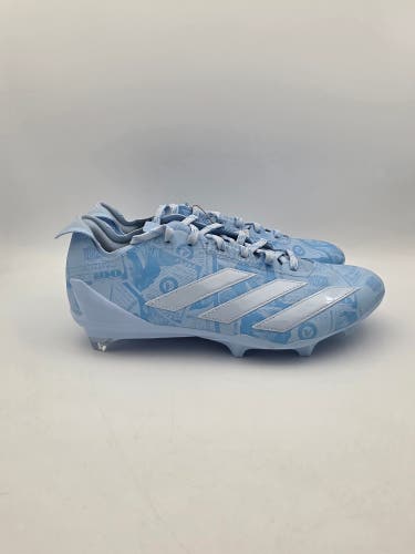 Adidas Adizero Electric II Cleats Currency Neutral Glow Blue Mens Size 9 JQ3981