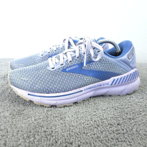 Brooks Adrenaline GTS 22 Womens Size 7.5 Running Shoes Purple Blue Sneakers Low