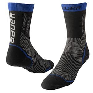 New Bauer Performance Skate Sock Low Sr Med 11860-bar1059309md