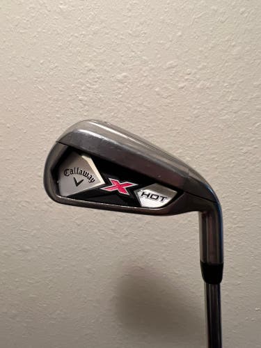Men's 2013 Callaway X Hot Right Handed Iron Set Stiff Flex (Used)