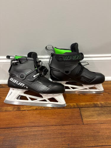 Bauer Konekt Hockey Goalie Skates Regular Width 8 (Used)