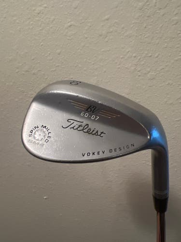 2012 Titleist Vokey SM4 Right Handed Wedge Wedge Flex 60 Degree Steel Shaft (Used)