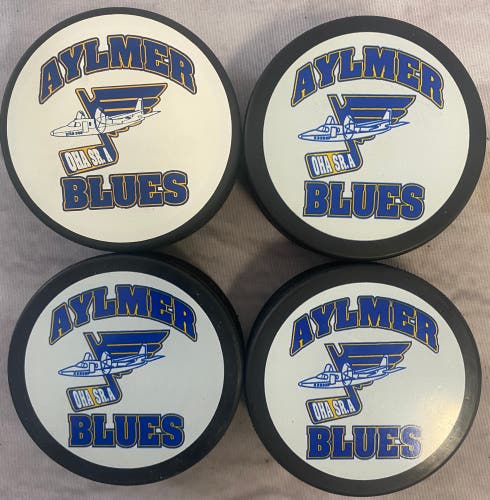 Alymer Blues puck OHA Sr A