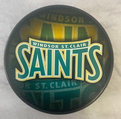 Windsor StClair Saints puck
