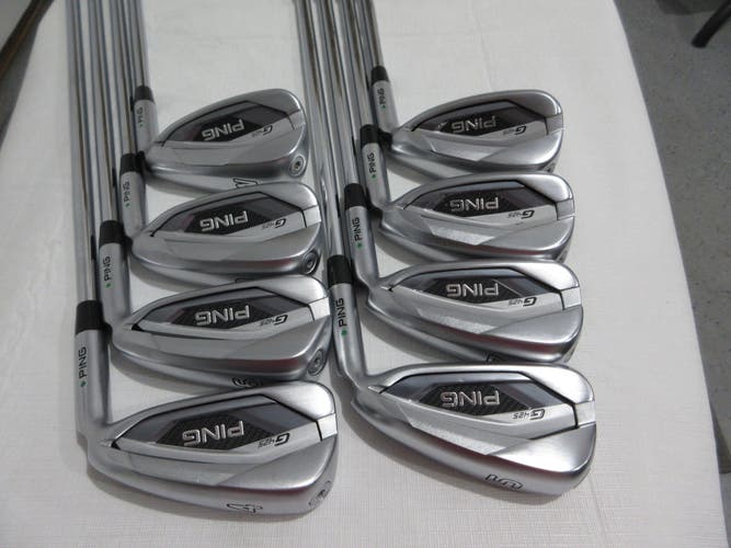 Ping G425 Iron Set - 4-PW, UW- DG 105 R300 Regular Steel - Green Dot - NEAR MINT
