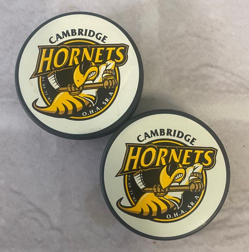 Cambridge Hornets puck OHA SrA