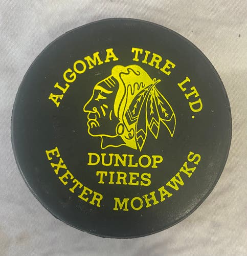Exeter Mohawks puck
