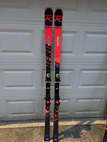 Rossignol Hero Athlete GS 182 cm Racing Skis With Bindings Max Din 12 (Used)