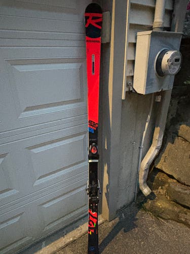 Rossignol Hero Athlete GS 185 cm Skis With Bindings Max Din 15 (Used)