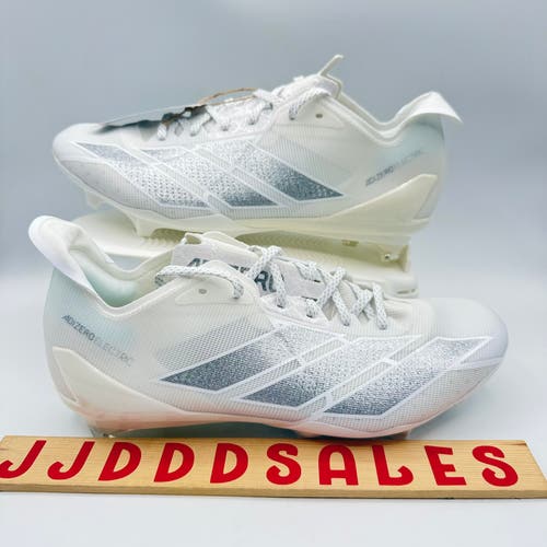 Adidas Adizero Electric Football Cleats White Silver Chrome IE6286 Men’s Sz 11
New Without Box