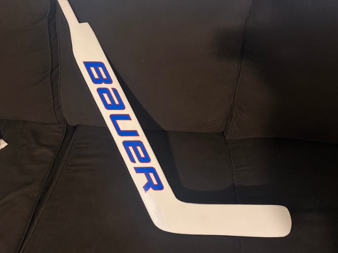 Lundqvist Player Model Bauer Reactor 9000 NHL Pro Stock Hockey Goalie Stick LH