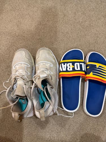 Lacrosse Box Shoes and Old Bay slide bundle