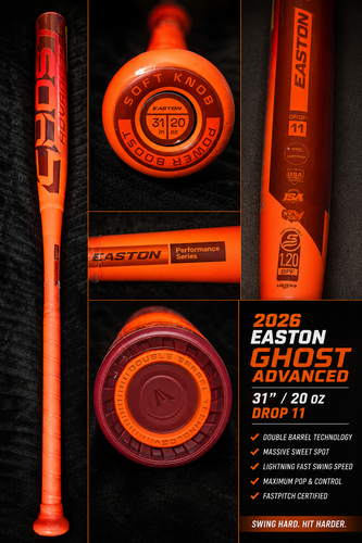 Easton Ghost Advanced Composite Bat (-11) 20 oz 31" (New)