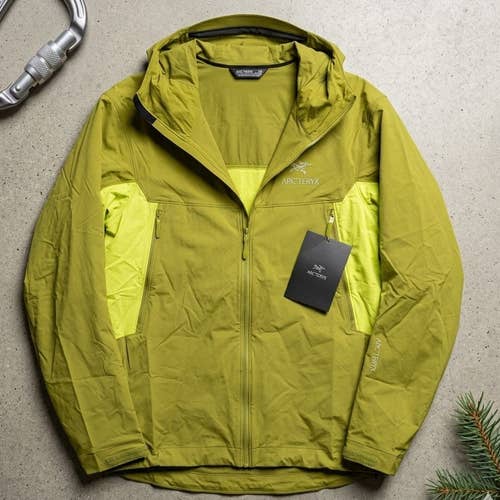 NWT Arc'teryx Serratus Hoody Jacket Men's Large Olive Moss Euphoria Gorpcore