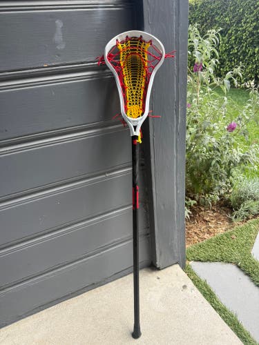 STX Crux Head with Valkyrie Mesh on a Crux 600 Shaft