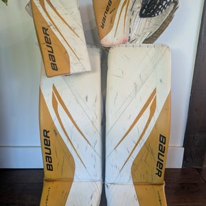34" Medium Custom Bauer Hyperlite 2 skin Regular Goalie Full Set Pro Stock (Used)