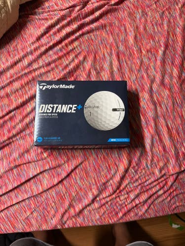 TaylorMade Distance + Balls 12 Pack (1 Dozen) (New)