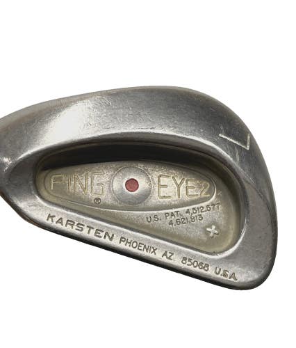 Ping Eye2 Lob Wedge 61* Red Dot 1* Flat Men's LH Stiff Steel 36" New Jumbo Grip