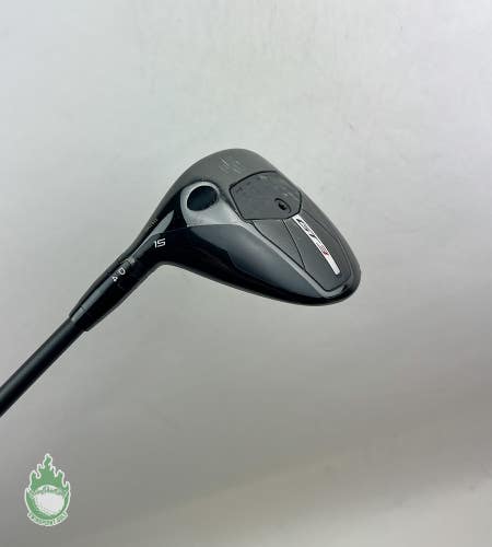 Left Handed Titleist GT3 Fairway 3 Wood 15* Titan Extra Stiff Graphite Golf
