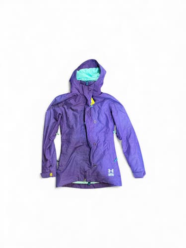 Used Under Armour Outerwear Heavy Jacket W Purple Xs 11873-c000227947